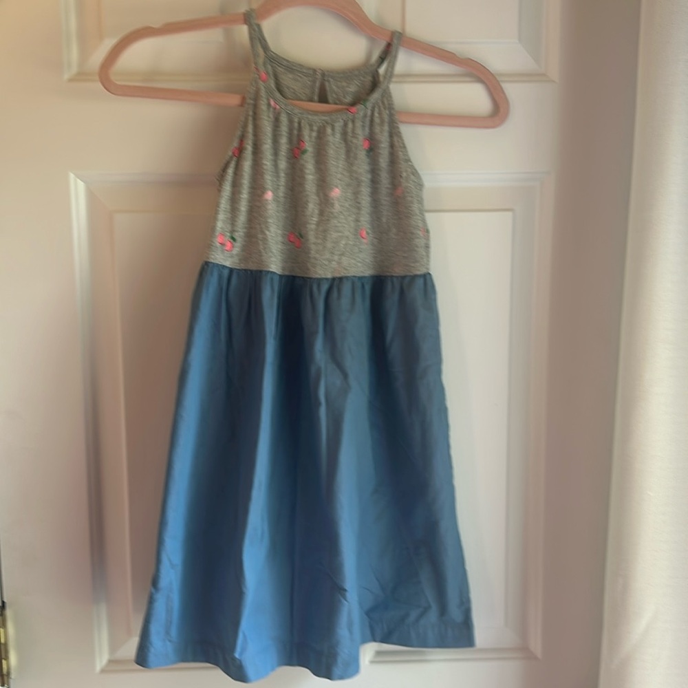 Gap girls dress with flamingo and fruit print Size M